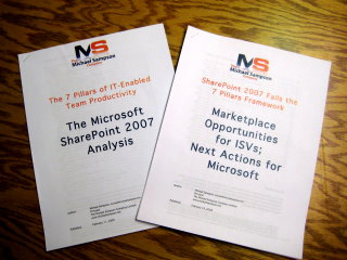 Microsoft SharePoint 2007 Analysis