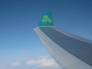 Ilug 2008 Shamrock on Aer Lingus Jet